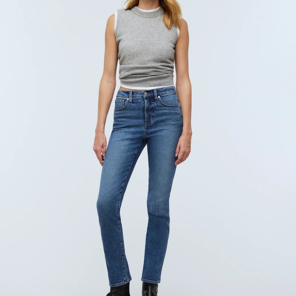 MADEWELL Mid Rise Stovepipe  Slim Straight‎ Fit Size 28